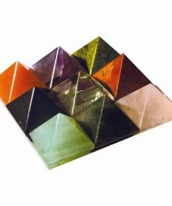 Remediu Feng Shui Vastu cu 9 piramide din cristal